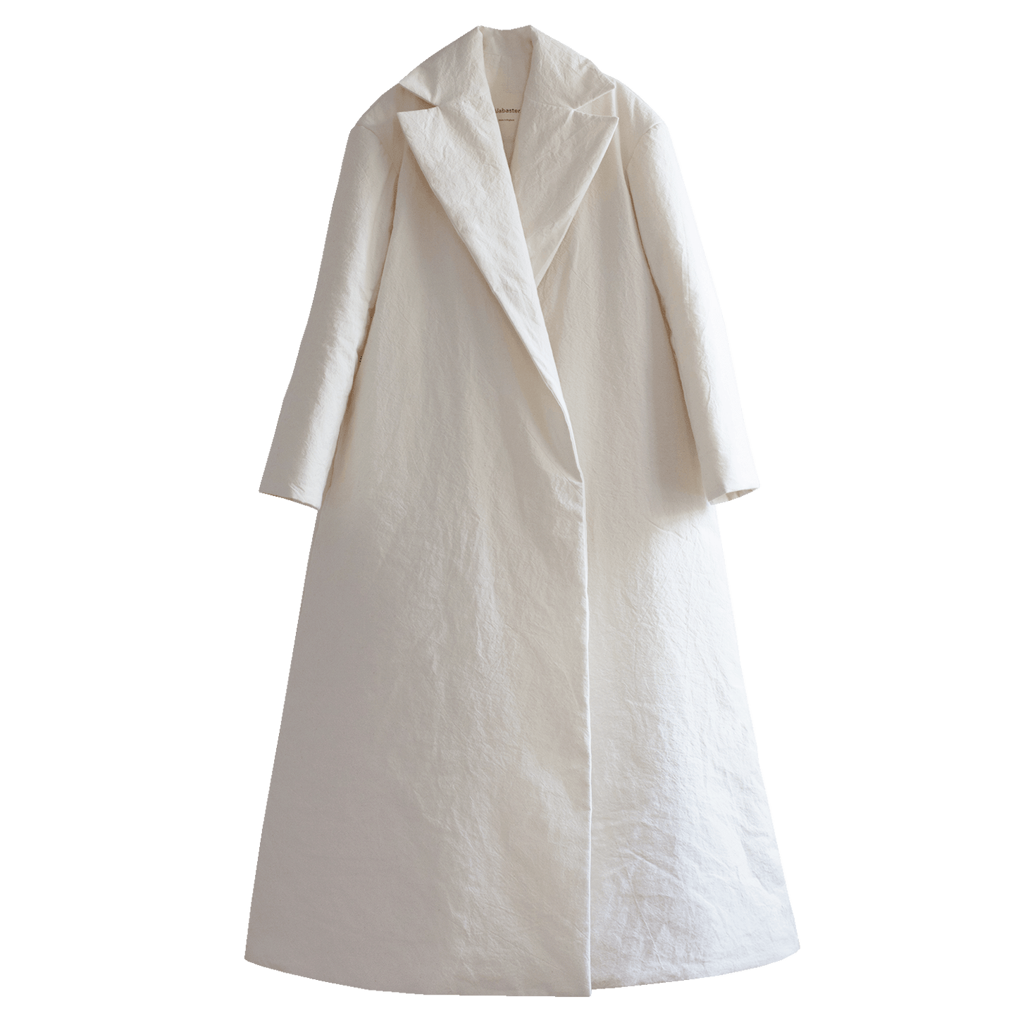 Maxi Coat in Alabaster