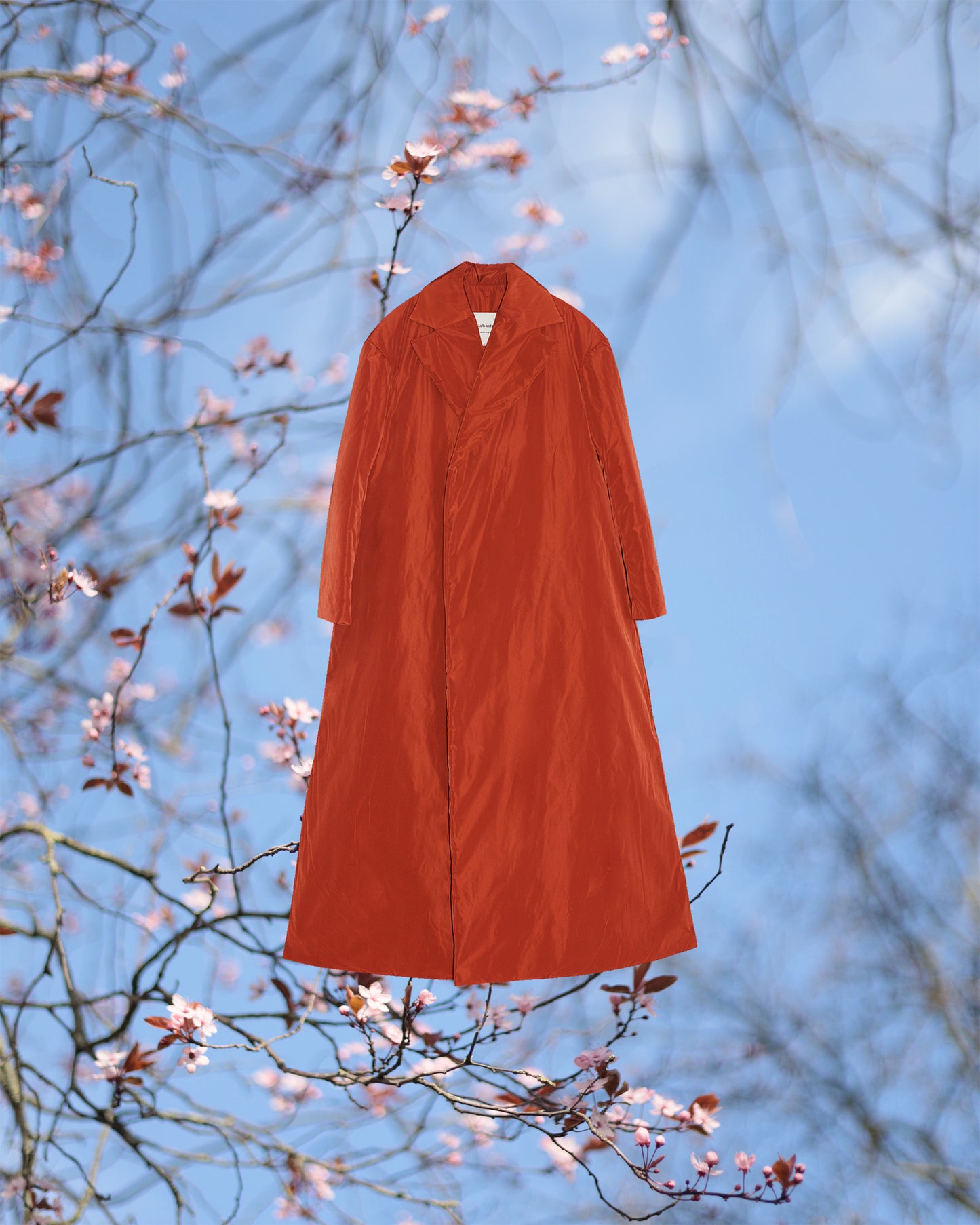 Maxi Coat in Burnt Orange